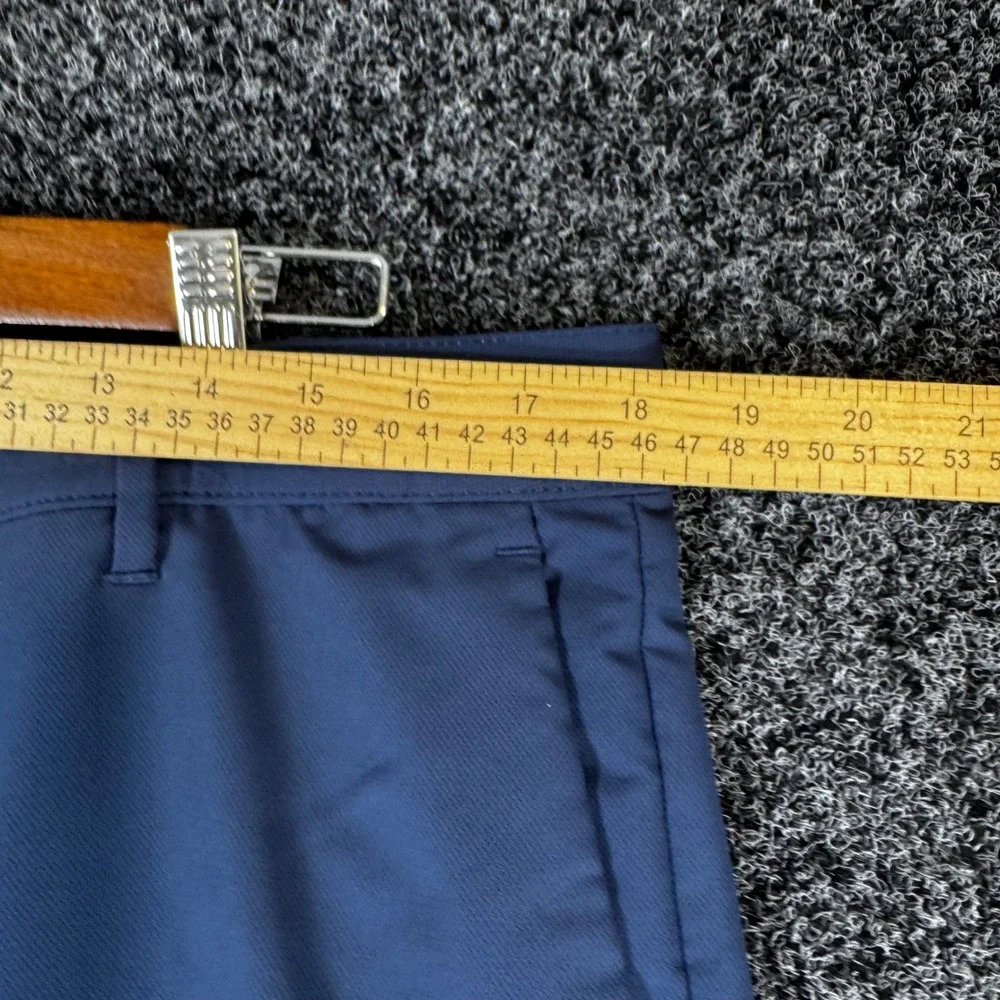Banana Republic Core Temp Pants Mens 36x29 Blue‎ Gray Performance Golf Chino